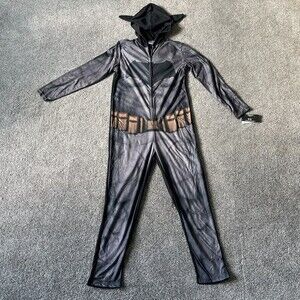 Batman Union Suit One Piece Attached Cape Men's DC Sz Small Batman Vs Superman